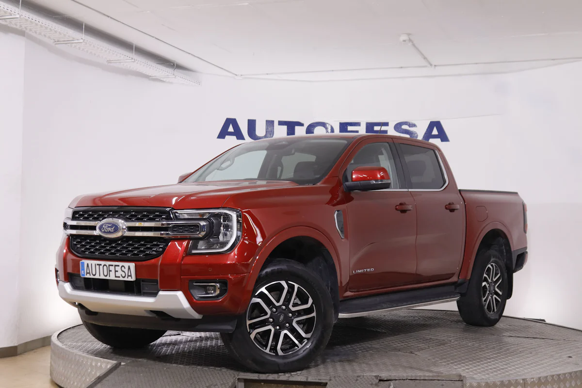 Ford Ranger 2.0 ECOBLUE LIMITED 4X4 AUTO 170CV 4P VENTA SOLO A PROFESIONALES# IVA DEDUCIBLE,CUERO,NAVY