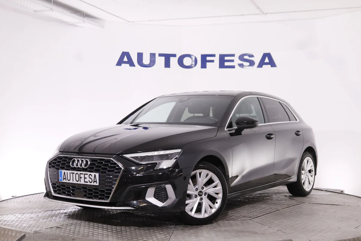 Audi A3 SPORTBACK 35 TFSI MHEV AUTO LUXE 150CV 5P # NAVY,CUERO,FAROS LED,
