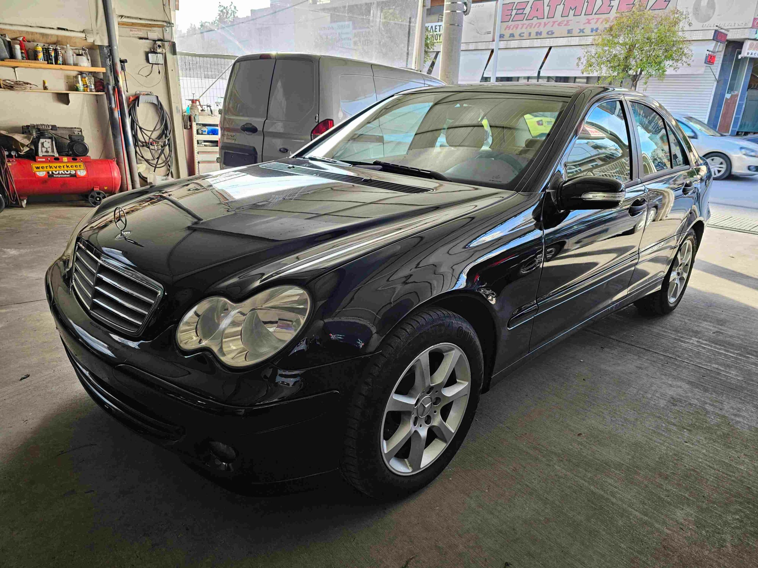 Mercedes-Benz C-200 '06 - 1800cc 163hp - Compressor - Α χέρι - Ελληνικής αντιπροσωπείας