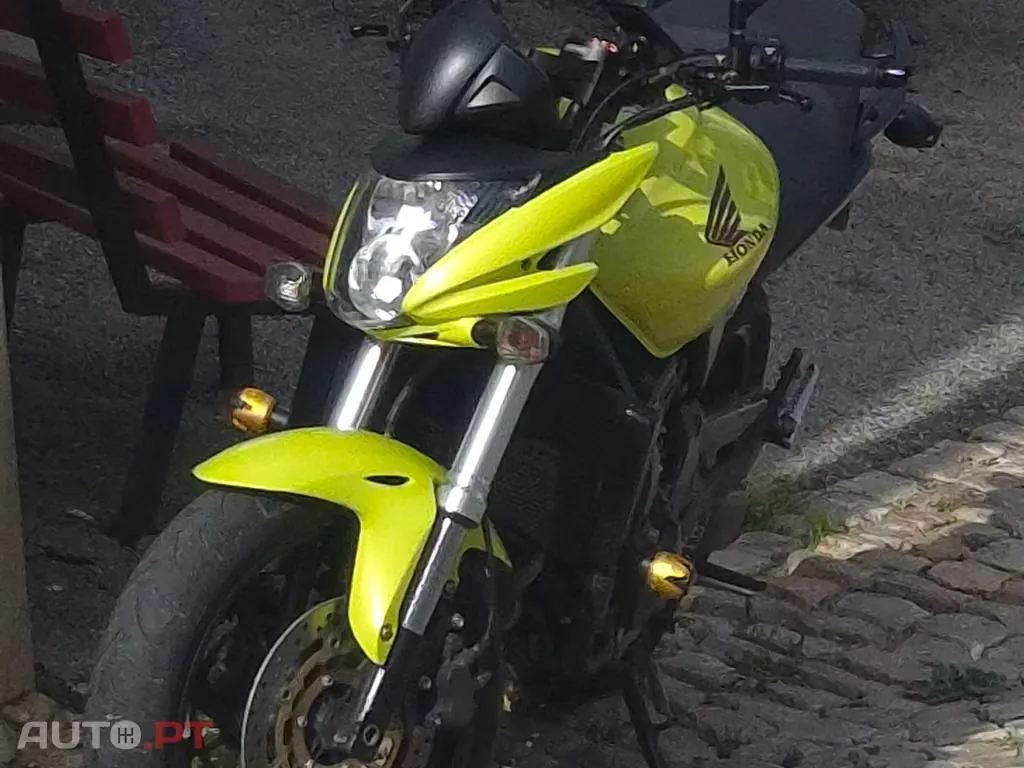 Honda Hornet Acid green