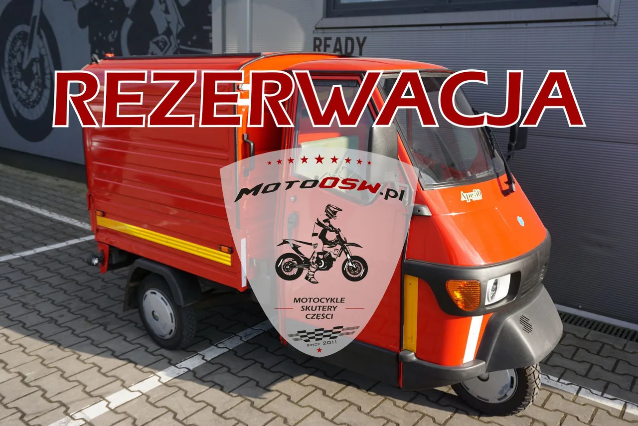 Piaggio APE 50 EUROPE REZERWACJA