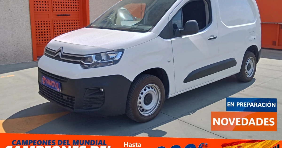 Citroën Berlingo Furgon BlueHDi 100 Talla M Club 75 kW (102 CV)