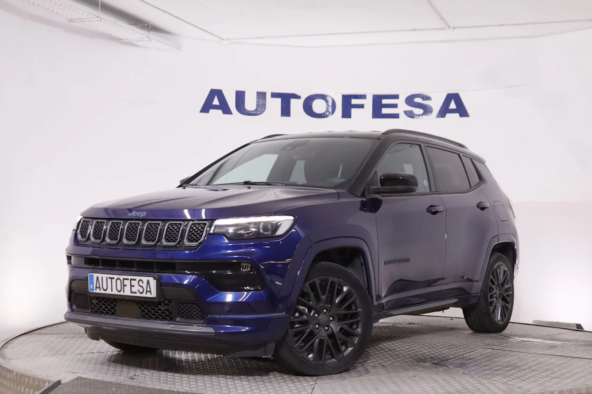 Jeep Compass 4Xe 1.3 PHEV S AWD AUTO 240CV 5P #IVA DEDUCIBLE,CUERO,NAVY