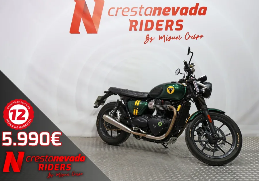 Triumph STREET TWIN LOTUS GREEN