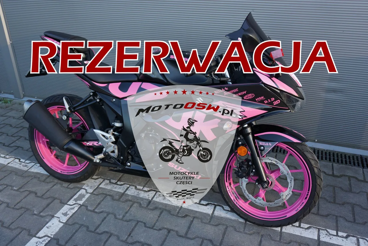 Suzuki GSX-R 125 GSXR PINK | REZERWACJA