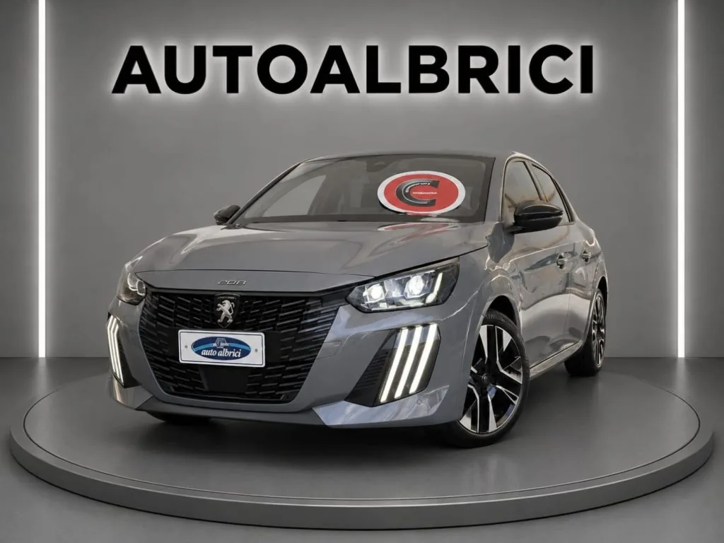 PEUGEOT 208 1.2 PURETECH ALLURE usato Benzina Grigio metallizzato