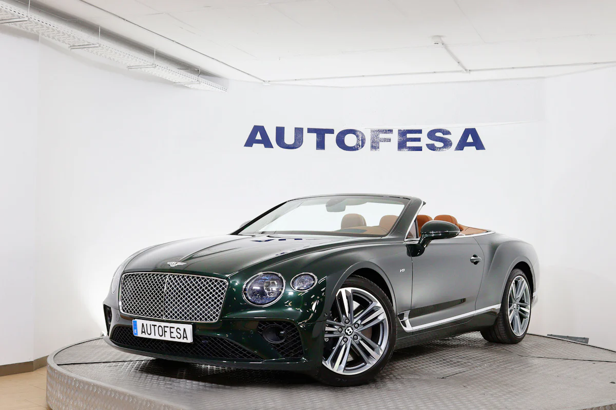 Bentley Continental GT 4.0 V8 Convertible Cabrio 549cv Auto 2P 4WD S/S # NAVY, CUERO