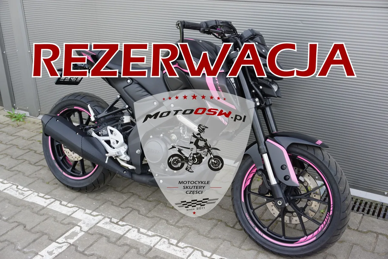 Yamaha MT 125 PINK | REZERWACJA