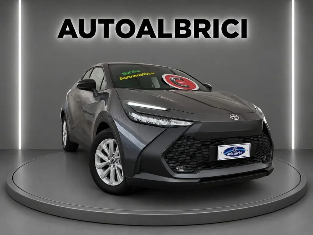 TOYOTA C-HR 1.8 HV ACTIVE usato Elettrica/Benzina Grigio scuro metallizzato