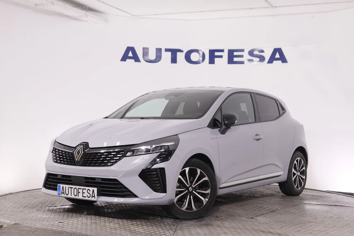 Renault Clio 1.0 TCE TECHNO 90CV 5P # GARANTIA FAB 09/2027,IVA DEDUCIBLE,NAVY,CAMARA TRASERA