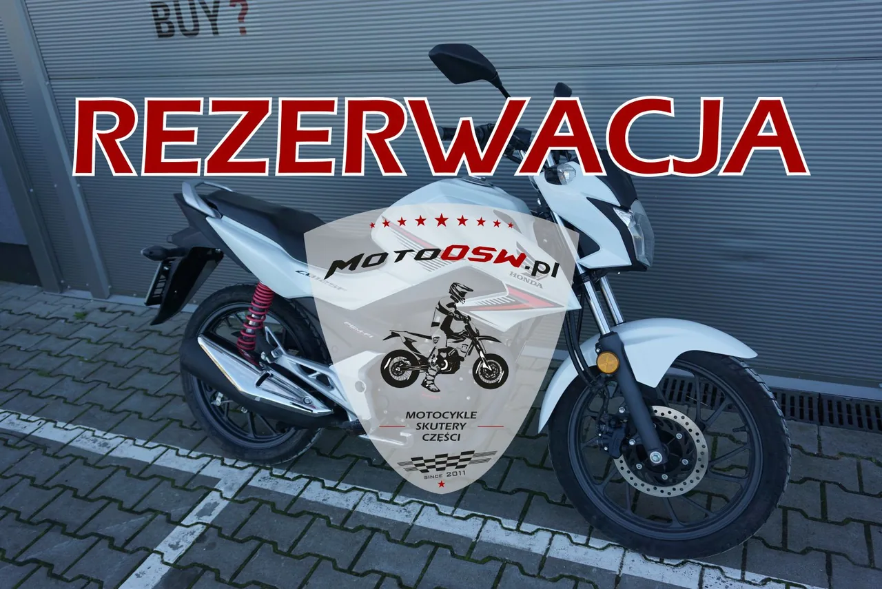 Honda CB 125 F | REZERWACJA