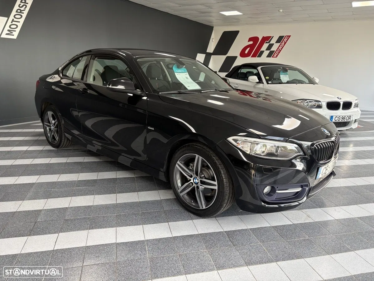 BMW 218 d Coupe Line Sport