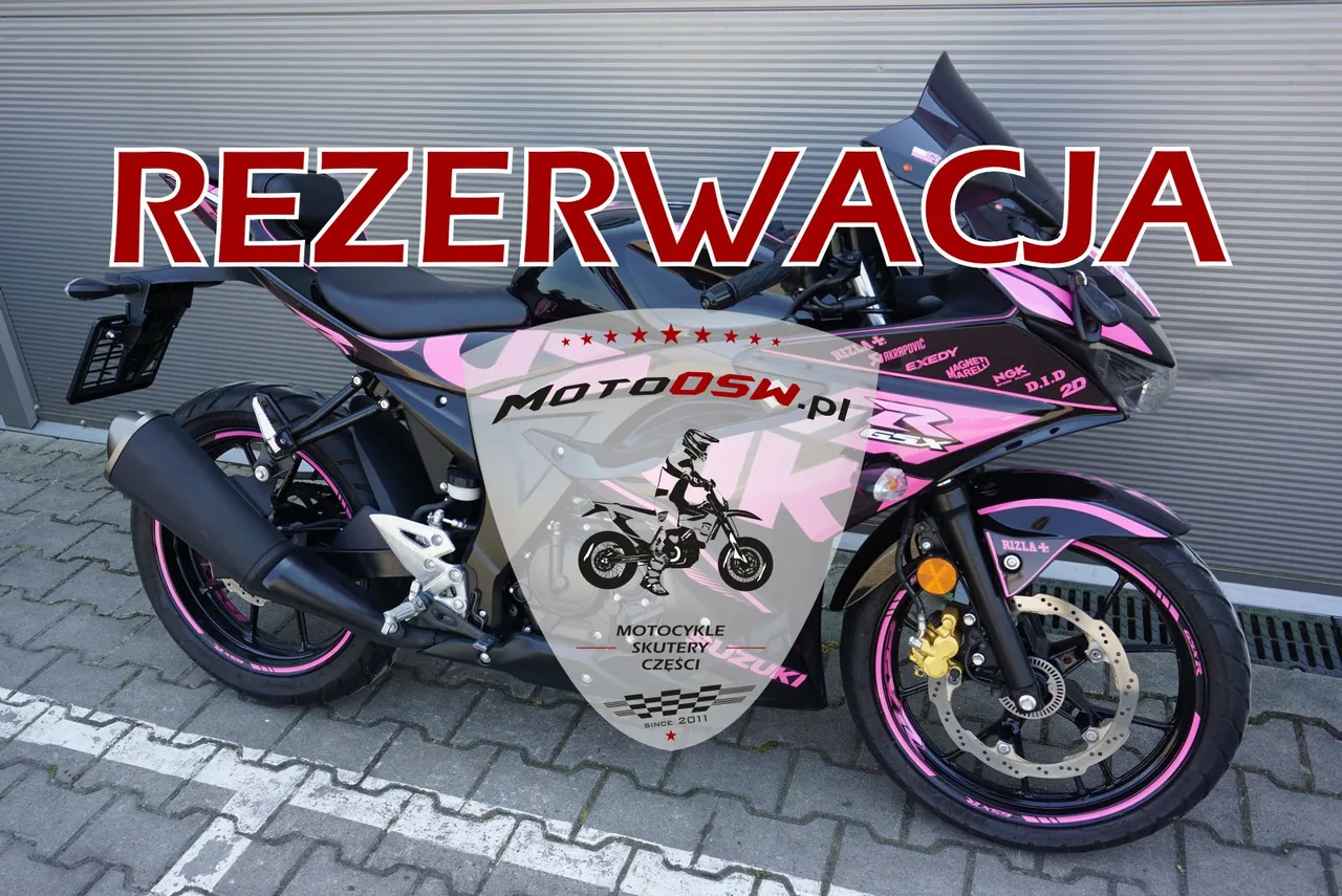 Suzuki GSX-R 125 GSXR PINK | REZERWACJA