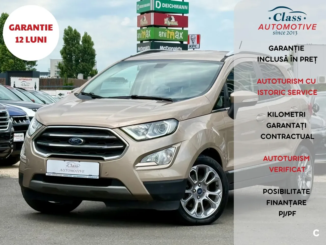 Ford EcoSport 1.0 Ecoboost Titanium 125 CP - Cutie AUTOMATA